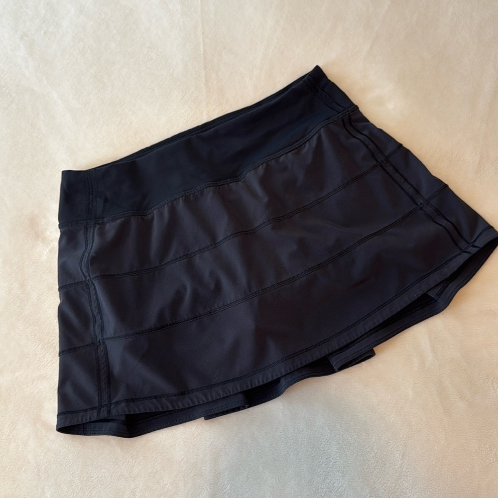 Black Lululemon tennis skirt